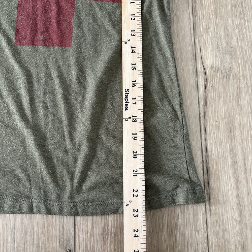 Black Rifle Coffee Company Shirt T-Shirt Size Medium Womens Short Sleeve Green - Picture 5 of 6